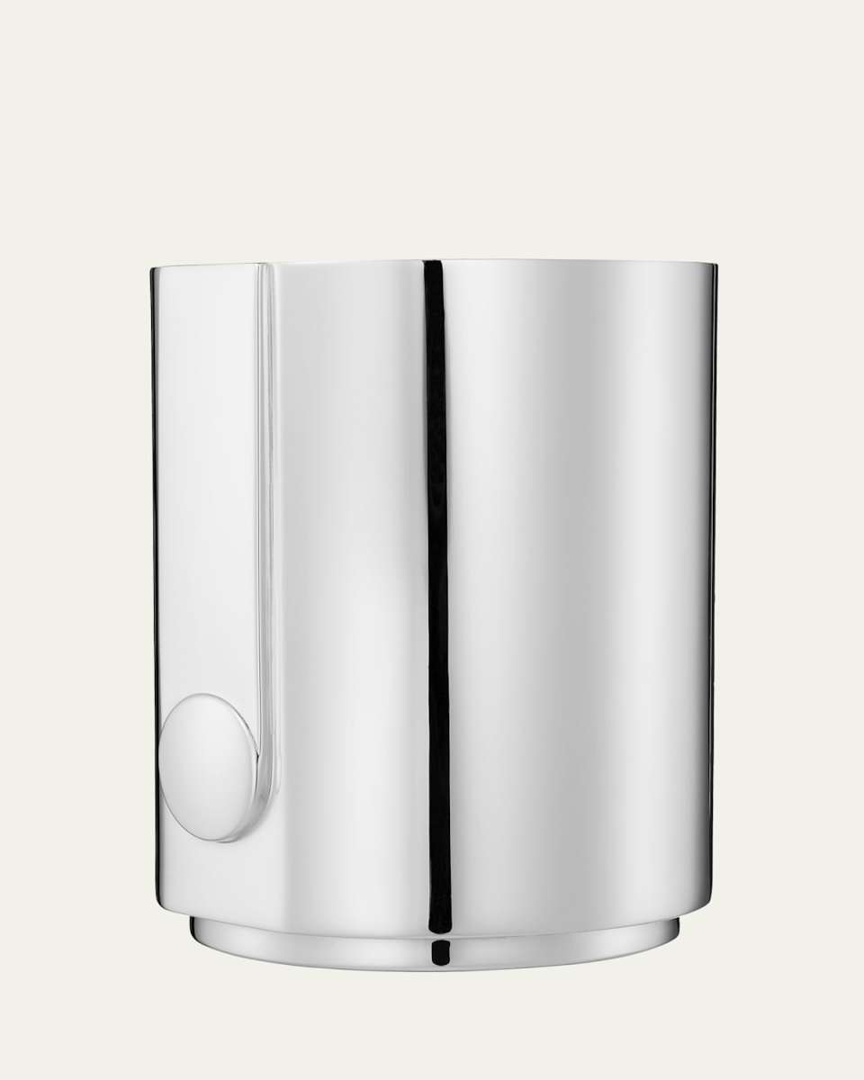 Normandie Silver-Plated Vase, 5"